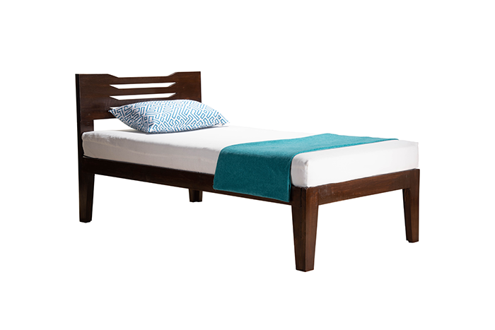 TR Teak Ãlvaro Single Bed Non Storage